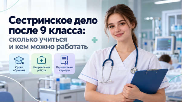 Сестринское дело после 9 класса