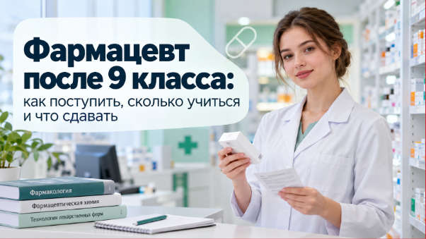 Как стать фармацевтом после 9 класса